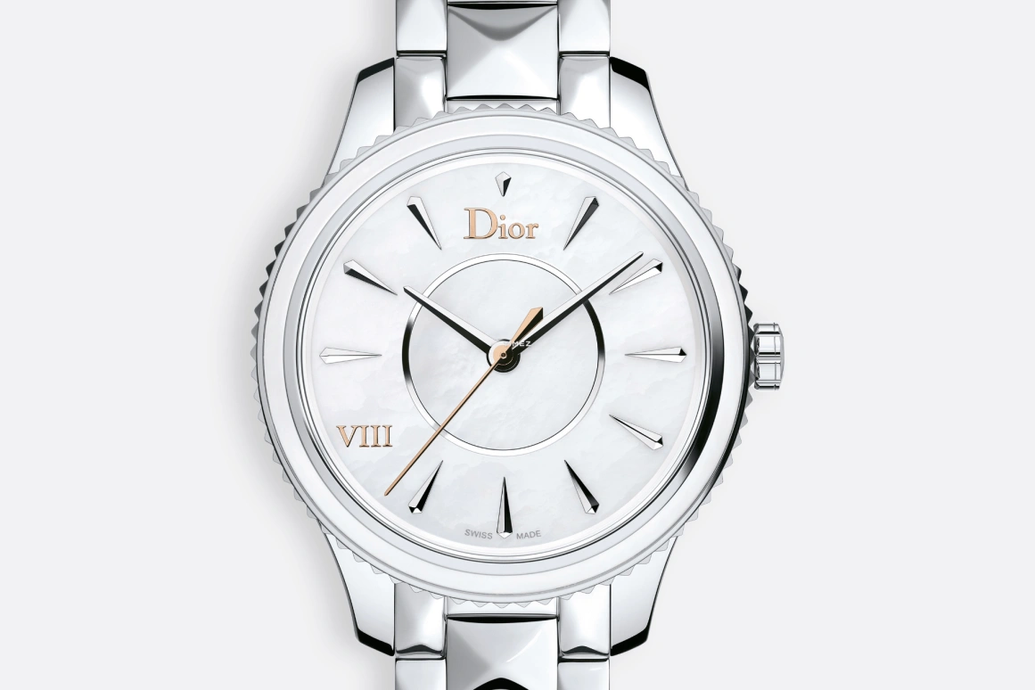 Dior,Other 32mm,32mm,Stainless Steel,Silver White,Quartz,Sapphire,Round,CD152110M002 0000