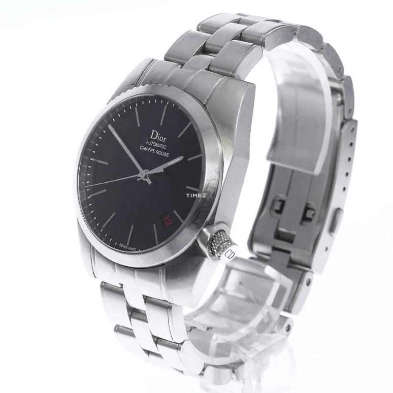 Dior,Other 36mm,36mm,Stainless Steel,Black,Automatic,Day,Sapphire,Crystal Glass,CD084510M001