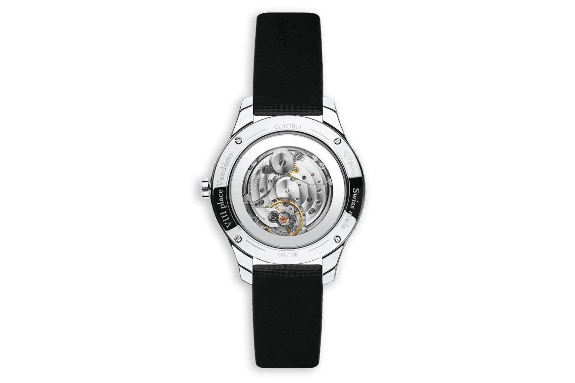 Dior,Dior Grand Bal 36mm,36mm,Stainless Steel,Stainless Steel,Pearl,Silver,Automatic,Sapphire,Round,CD153B10M004 0000