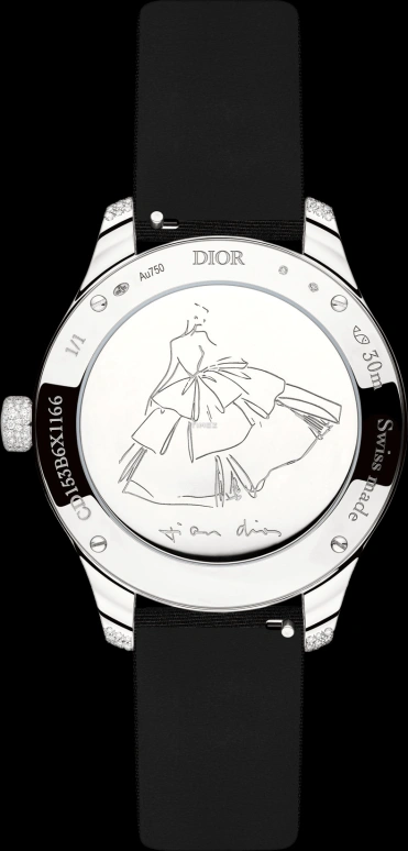 Dior,High Timepieces 36mm,36mm,White Gold,Pink,Automatic,Sapphire,Crystal Glass,Round,CD153B6X1166