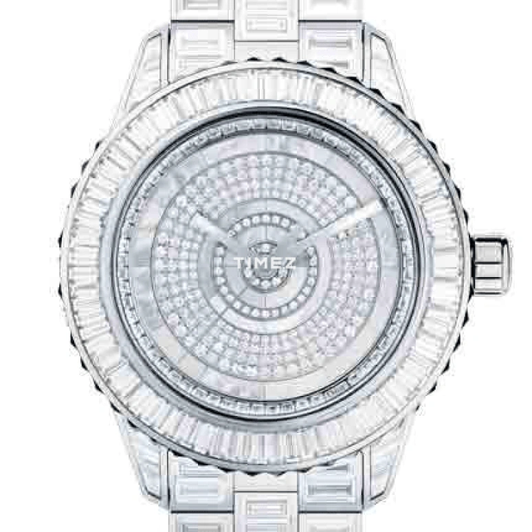 Dior,Other 38mm,38mm,White Gold,White,Automatic,Sapphire,Crystal Glass,Round,CD114561M001
