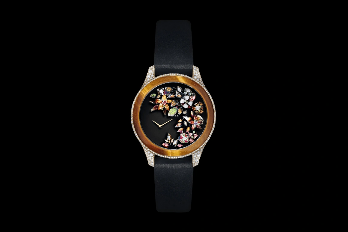 Dior,High Timepieces 36mm,36mm,Rose Gold,Black,Quartz,Sapphire,Crystal Glass,Round,CD13317X1003
