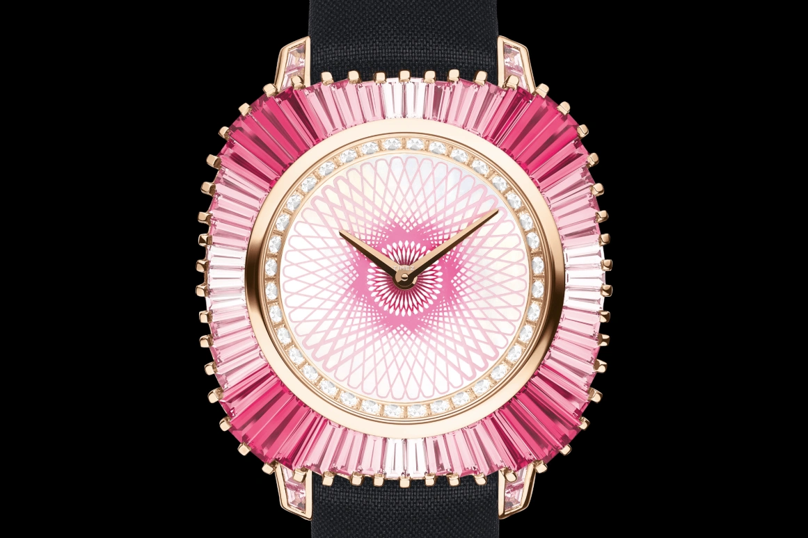 Dior,High Timepieces 28mm,28mm,Rose Gold,Pink,Quartz,Sapphire,Crystal Glass,Square,CD132171A001 0000