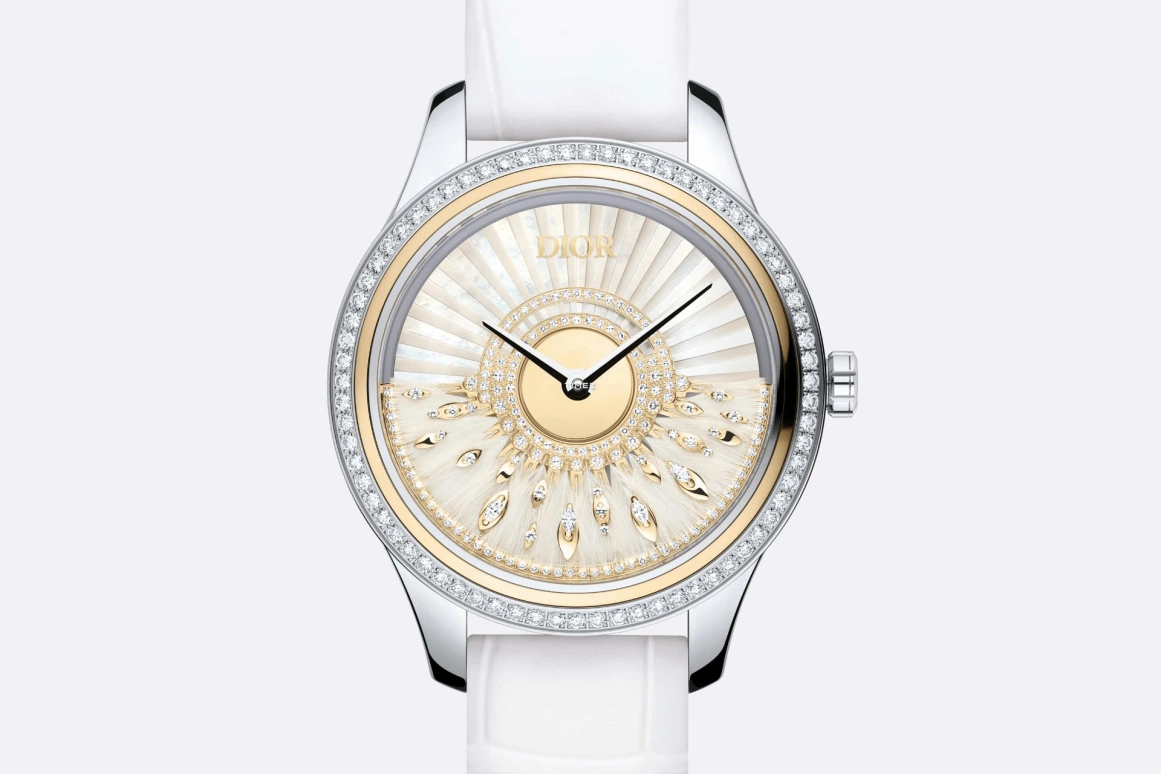 Dior,Dior Grand Bal 36mm,36mm,Stainless Steel,Silver White,Automatic,Sapphire,Crystal Glass,Round,CD153B2X1011