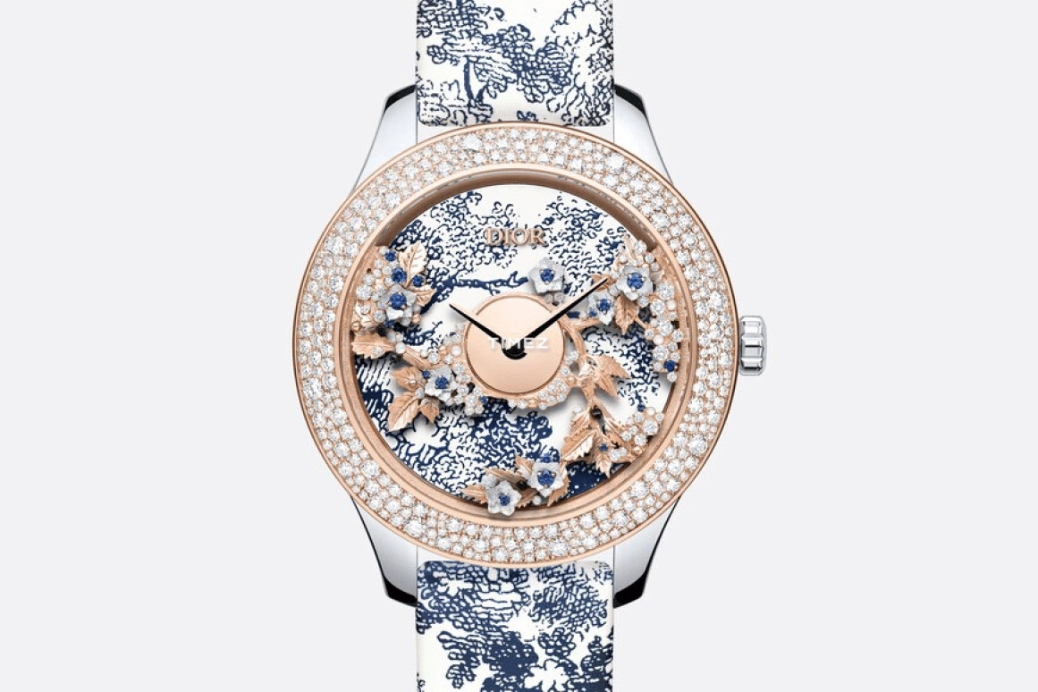 Dior,Dior Grand Bal 36mm,36mm,Stainless Steel,White,Automatic,Sapphire,Crystal Glass,Round,CD153B2X1057