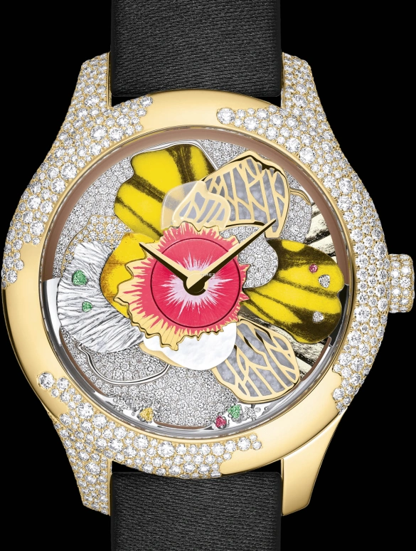 Dior,High Timepieces 36mm,36mm,Yellow Gold,Multi-Color,Automatic,Sapphire,Crystal Glass,Round,CD153B5ZA015