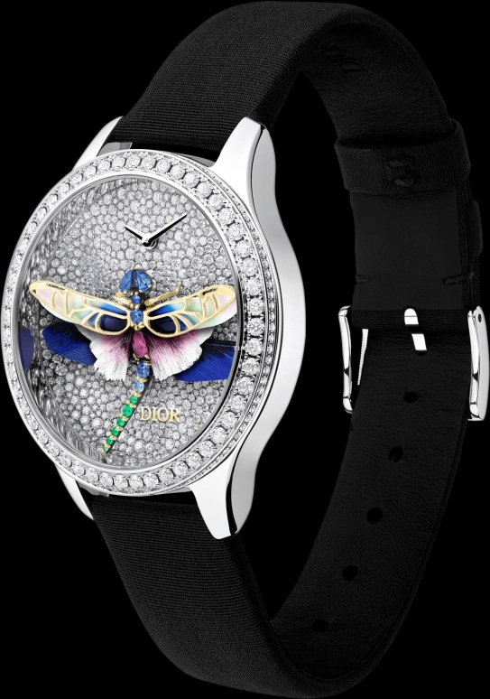 Dior,High Timepieces 36mm,36mm,White Gold,Silver,Quartz,Sapphire,Crystal Glass,Round,CD13316X1056