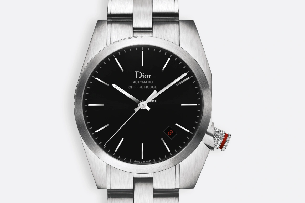 Dior,Other 36mm,36mm,Stainless Steel,Black,Automatic,Day,Sapphire,CD084510M003 0000