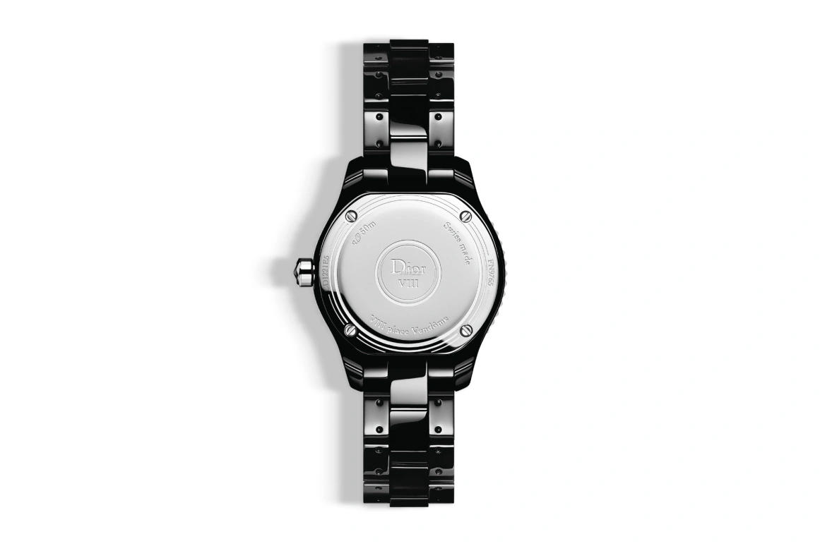 Dior,Other 28mm,28mm,Stainless Steel,Ceramic,Black,Quartz,Sapphire,Round,CD1221E0C001 0000