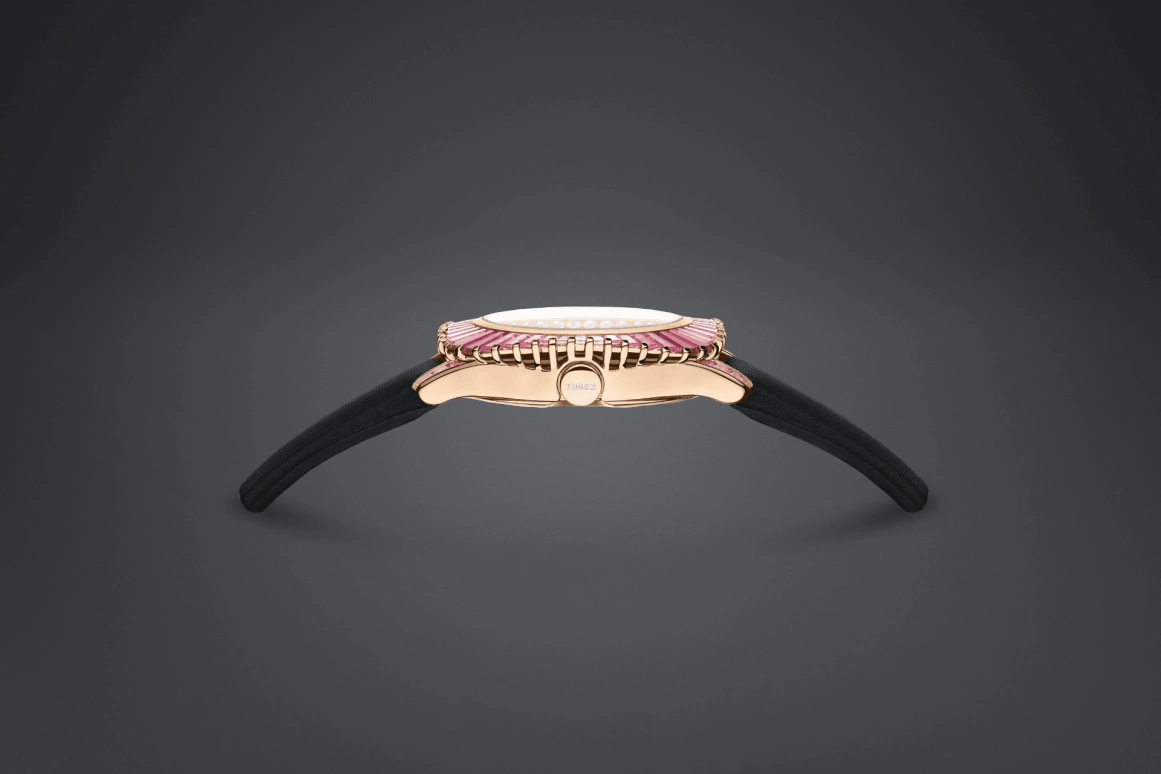 Dior,High Timepieces 28mm,28mm,Rose Gold,Pink,Quartz,Sapphire,Crystal Glass,Square,CD132171A001 0000