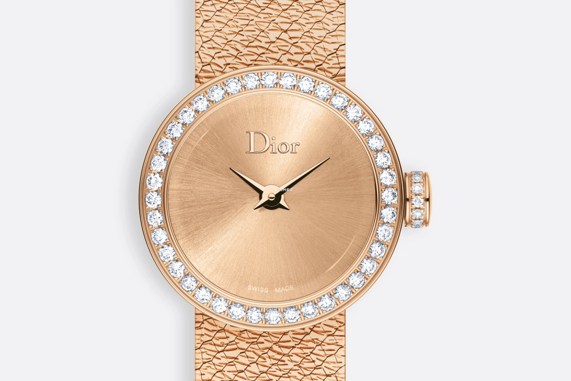 Dior,La D de Dior 19mm,19mm,Rose Gold,Gold,Quartz,Sapphire,Round,CD040170M001 0000