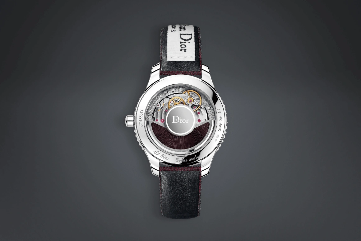 Dior,High Timepieces 33mm,33mm,White Gold,Brown,Automatic,Sapphire,Crystal Glass,Round,CD133564A001 0000