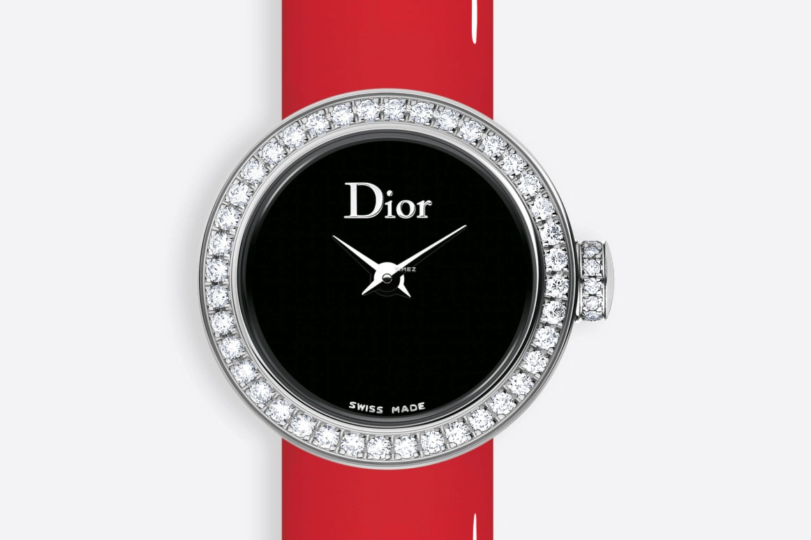 Dior,La mini D de Dior 19mm,19mm,Stainless Steel,Black,Quartz,Sapphire,Round,CD040110A018 0000