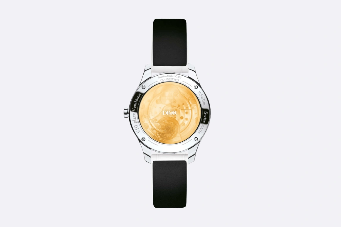 Dior,Dior Grand Bal 36mm,36mm,Stainless Steel,Silver White,Automatic,Sapphire,Crystal Glass,Round,CD153B2X1011