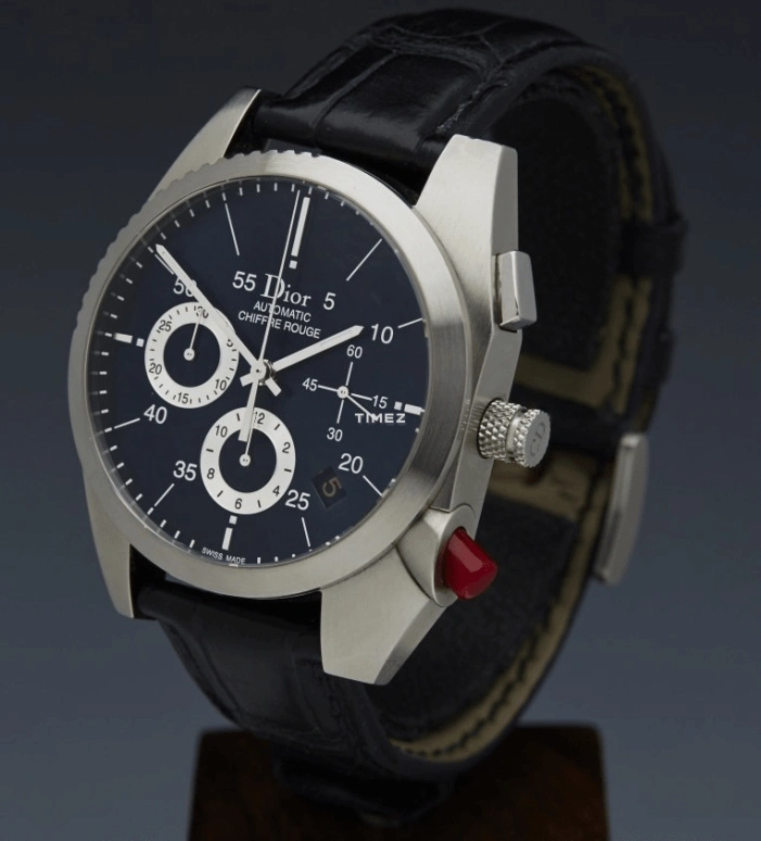 Dior,Other 38mm,38mm,Stainless Steel,Blue,Automatic,Chronograph,Day,CD084610A002