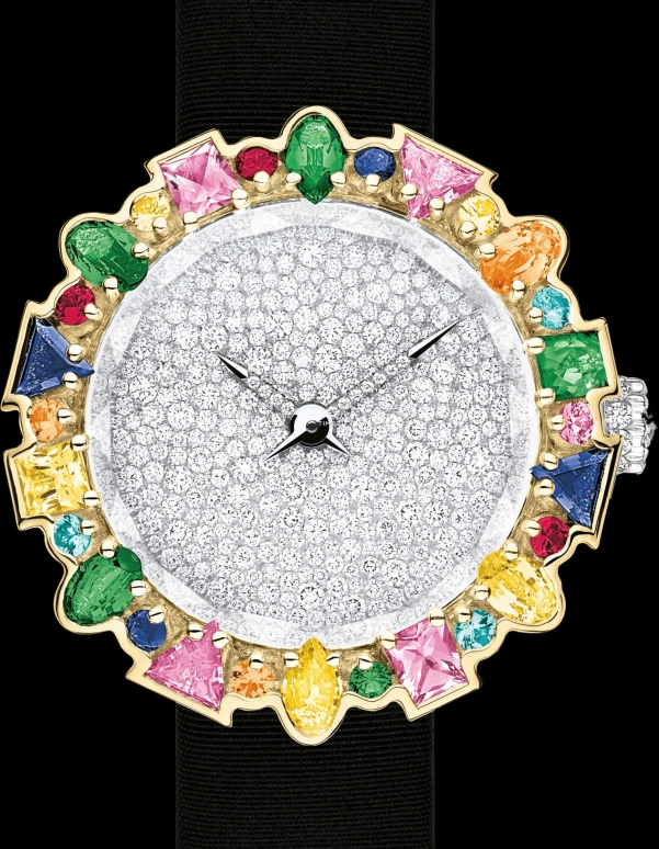 Dior,High Timepieces 27mm,27mm,White Gold,Silver,Quartz,Sapphire,Crystal Glass,Round,CD0411IX1001