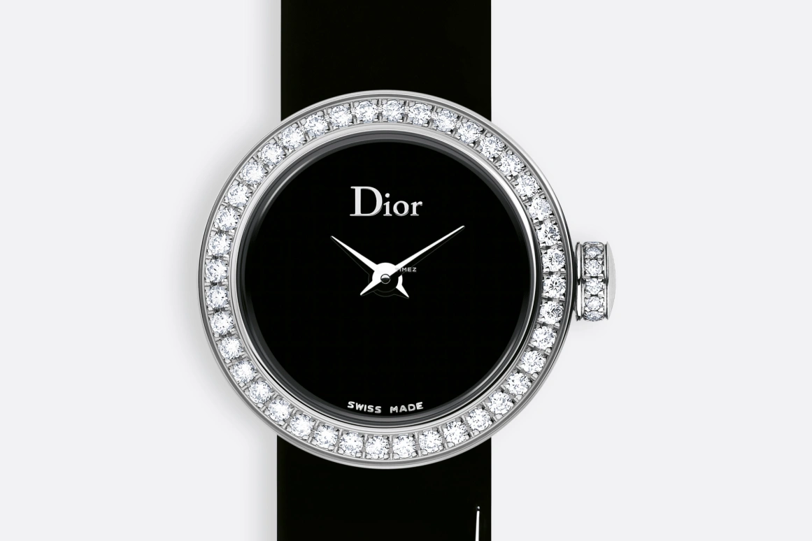 Dior,Other 19mm,19mm,Stainless Steel,Black,Quartz,Sapphire,Round,CD040110A012 0000