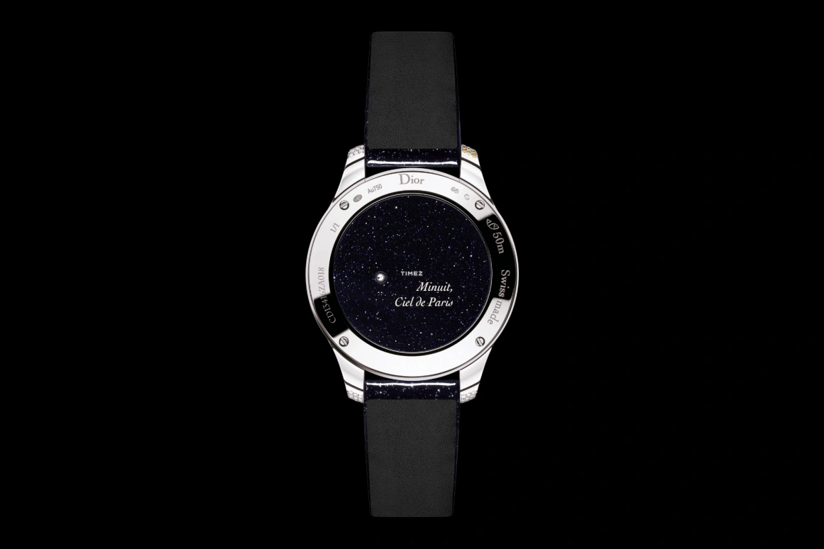 Dior,High Timepieces 36mm,36mm,White Gold,Black,Quartz,Sapphire,Crystal Glass,Round,CD13416ZA018 0000