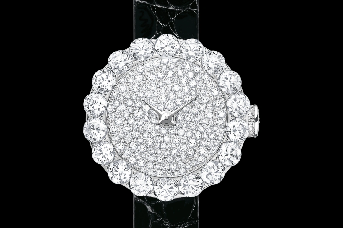 Dior,High Timepieces 21mm,21mm,White Gold,Silver,Quartz,Sapphire,Round,CD040164A004 0000