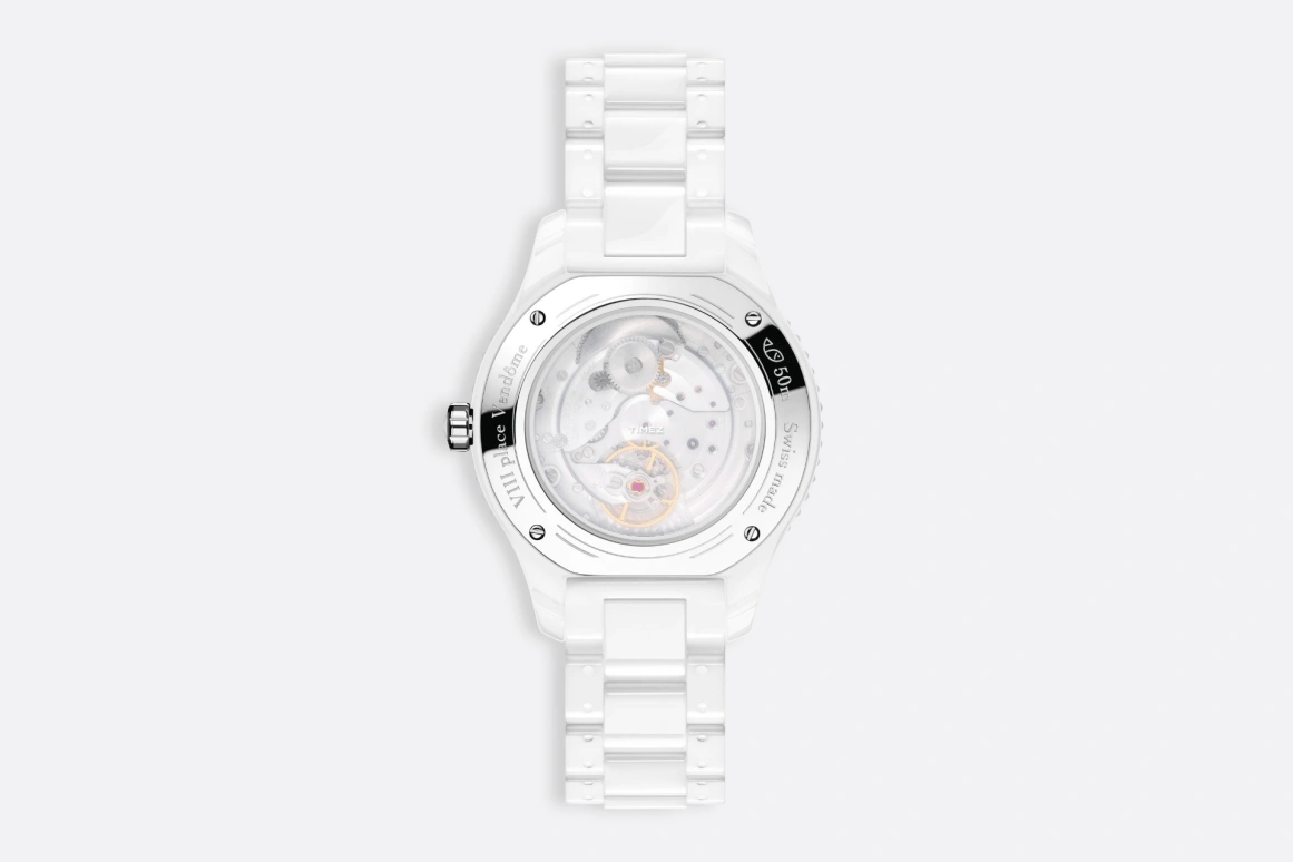 Dior,Dior Grand Bal 38mm,38mm,Stainless Steel,Ceramic,White,Automatic,Sapphire,Round,CD124BE4C002 0000