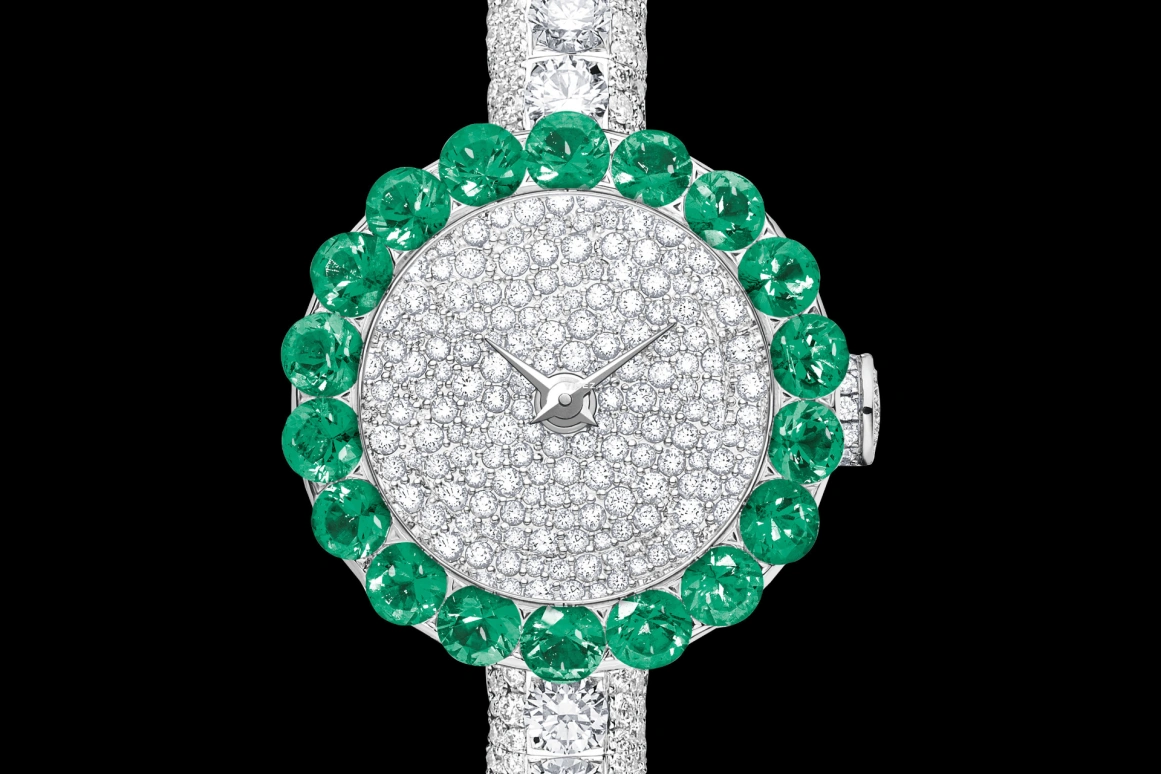 Dior,High Timepieces 21mm,21mm,White Gold,Silver,Quartz,Sapphire,Crystal Glass,Round,CD040169M001 0000