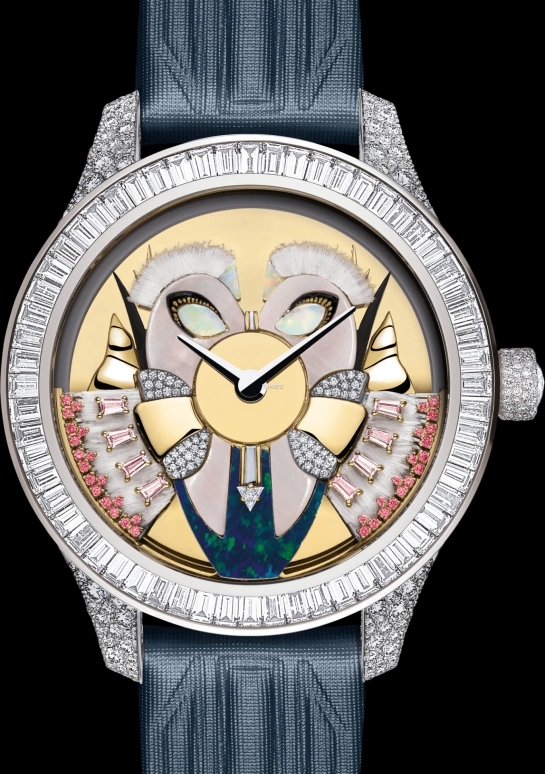 Dior,High Timepieces 36mm,36mm,White Gold,Beige,Automatic,Sapphire,Crystal Glass,Round,CD153B6X1010