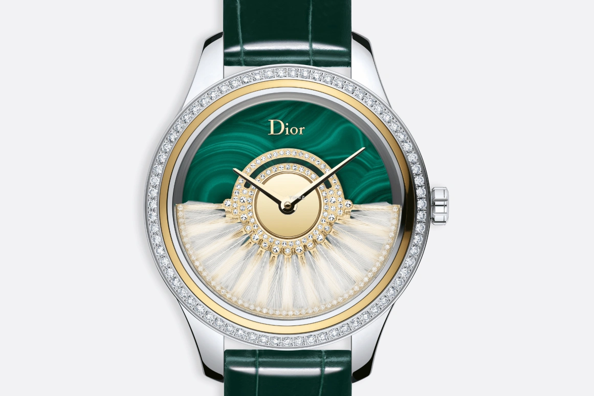 Dior,Dior Grand Bal 36mm,36mm,Stainless Steel,Green,Automatic,Sapphire,Round,CD153B2FA001