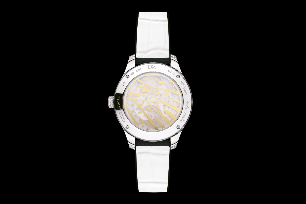 Dior,High Timepieces 36mm,36mm,White Gold,Silver,Automatic,Sapphire,Round,CD153B6ZA034 0000