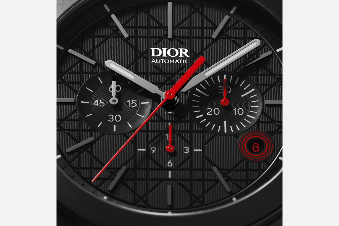 Dior,Chiffre Rouge 41mm,41mm,Stainless Steel,Black,Automatic,Chronograph,Day,Zhou Guanyu,CD08461X1346 0000