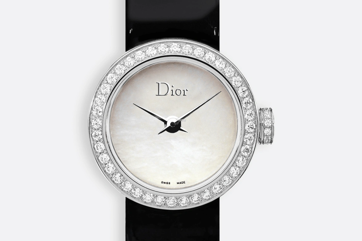 Dior,Other 19mm,19mm,Stainless Steel,Silver White,Quartz,Sapphire,Round,CD040110A006 0000