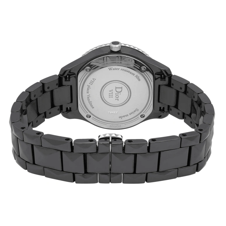 Dior,Other 33mm,33mm,Stainless Steel,Black,Quartz,Sapphire,Crystal Glass,Round,CD1231E1C001