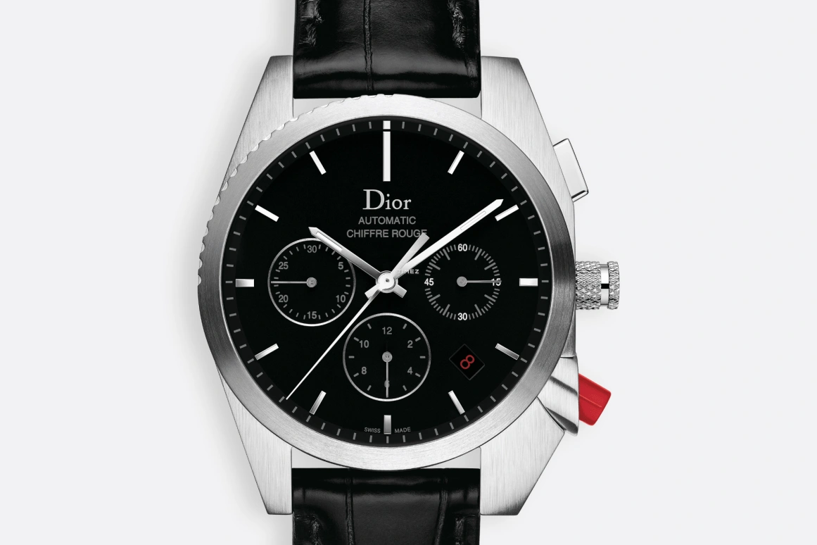 Dior,Other 38mm,38mm,Stainless Steel,Black,Automatic,Chronograph,Day,CD084610A004 0000