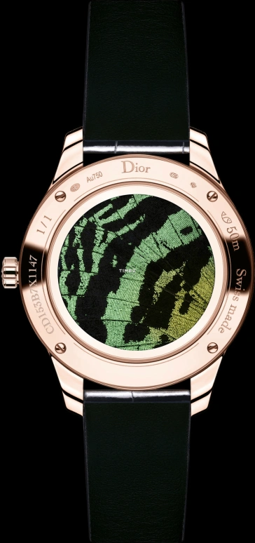 Dior,High Timepieces 36mm,36mm,Rose Gold,Blue,Automatic,Sapphire,Round,CD153B7X1147