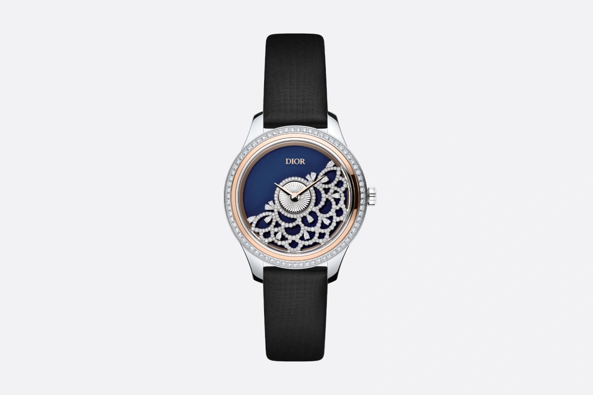 Dior,Dior Grand Bal 36mm,36mm,Stainless Steel,Blue,Automatic,Sapphire,Crystal Glass,Round,CD153B2X1232