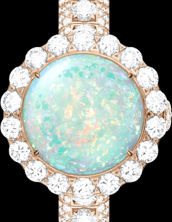 Dior,High Timepieces 21mm,21mm,Rose Gold,Ice Blue,Quartz,Sapphire,Crystal Glass,Round,CD040176M001 0000