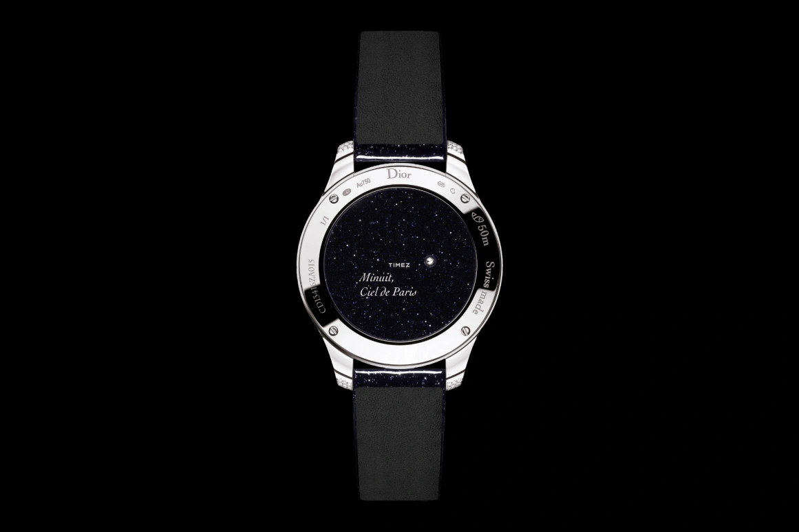 Dior,High Timepieces 36mm,36mm,White Gold,Black,Quartz,Sapphire,Crystal Glass,Round,CD13416ZA015 0000