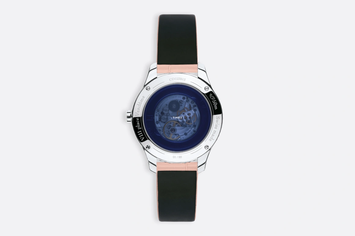 Dior,Dior Grand Bal 36mm,36mm,Stainless Steel,Pearl,Blue,Automatic,Sapphire,Round,CD153B13A001 0000