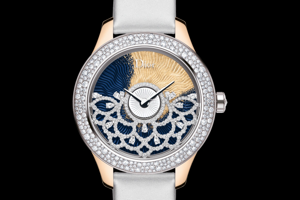 Dior,High Timepieces 36mm,36mm,Rose Gold,White Gold,Blue,Silver,Automatic,Sapphire,Crystal Glass,Round,CD153BI2A001 0000