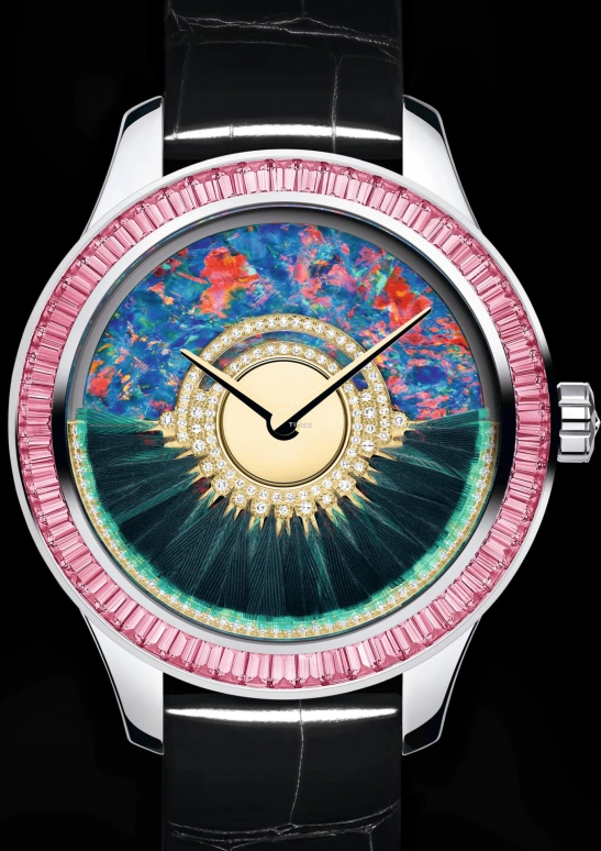 Dior,High Timepieces 36mm,36mm,White Gold,Multi-Color,Automatic,Sapphire,Round,CD153B6X1148