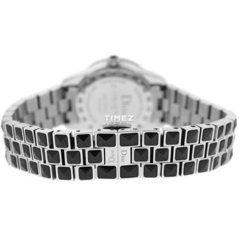 Dior,Other 28mm,28mm,Stainless Steel,Black,Quartz,Sapphire,Crystal Glass,Round,CD112116M002