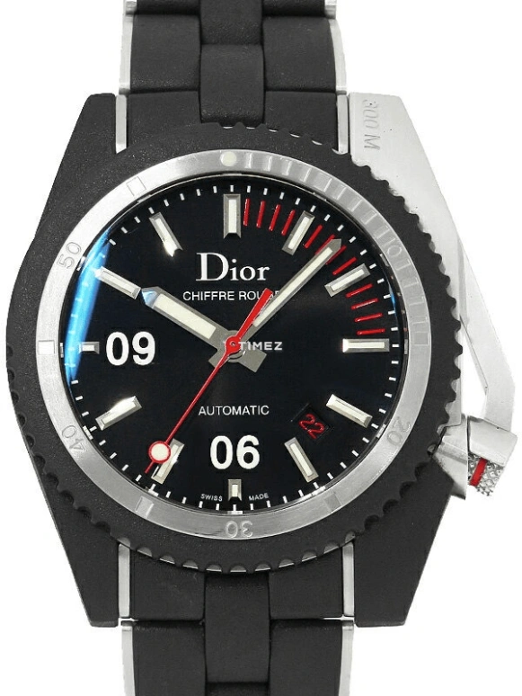 Dior,Other 42mm,42mm,Stainless Steel,Black,Automatic,Day,Sapphire,Crystal Glass,CD085540R001