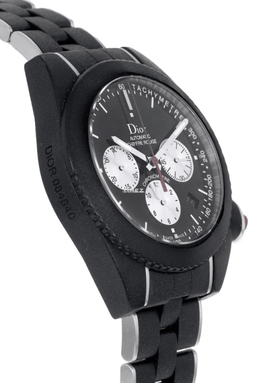 Dior,Other 41mm,41mm,Stainless Steel,Black,Automatic,Chronograph,Day,CD084840R001