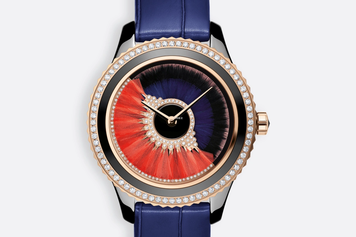 Dior,Dior Grand Bal 38mm,38mm,Rose Gold,Ceramic,Multi-Color,Automatic,Sapphire,Round,CD124BH4A006 0000