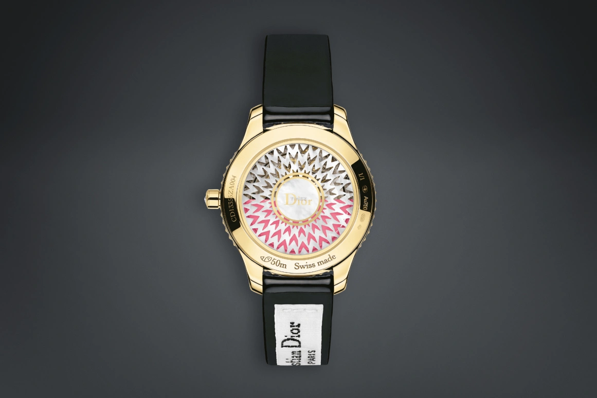 Dior,High Timepieces 33mm,33mm,Rose Gold,White,Automatic,Sapphire,Crystal Glass,Round,CD13355ZA004 0000