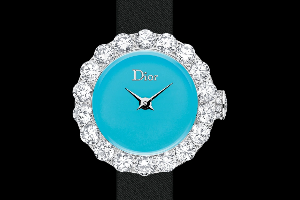 Dior,High Timepieces 21mm,21mm,White Gold,Blue,Quartz,Sapphire,Round,CD040164A002 0000
