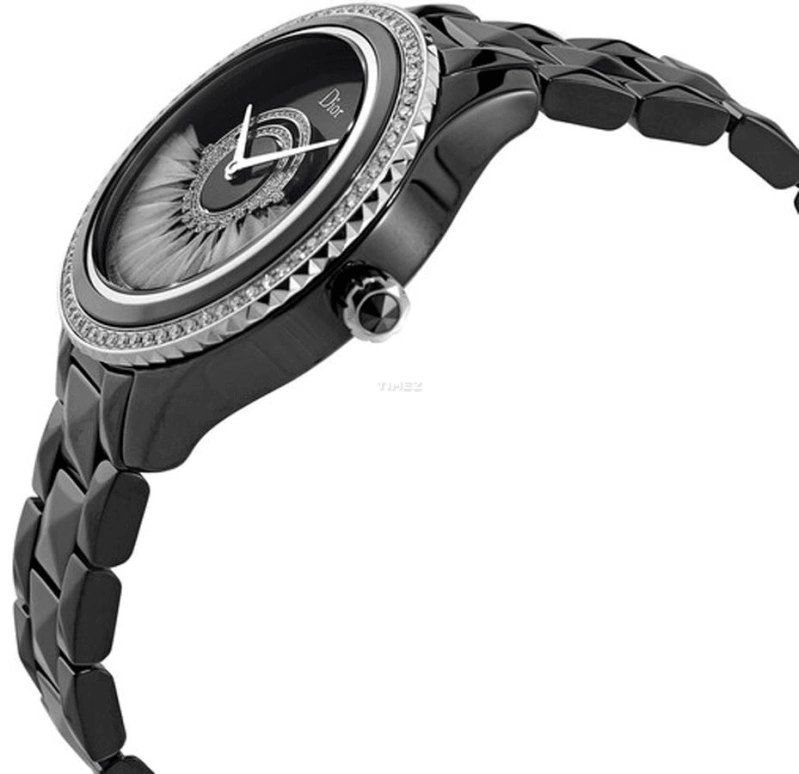 Dior,Other 38mm,38mm,Ceramic,Black,White,Automatic,Sapphire,Crystal Glass,Round,CD124BE3C002