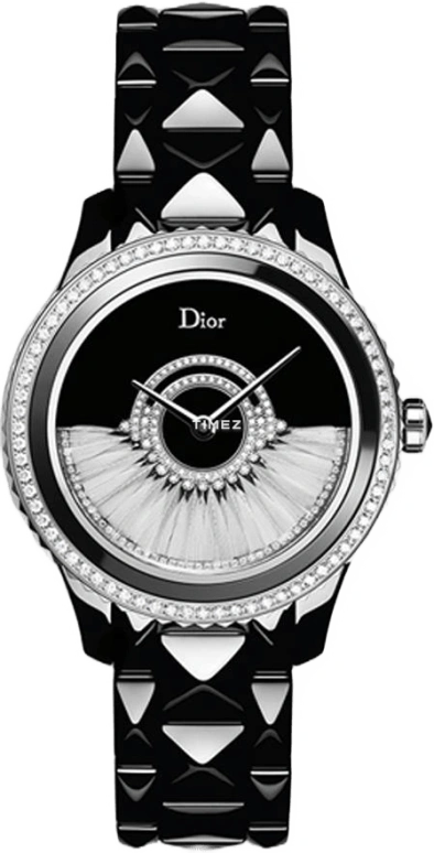 Dior,Other 38mm,38mm,Ceramic,Black,White,Automatic,Sapphire,Crystal Glass,Round,CD124BE3C002