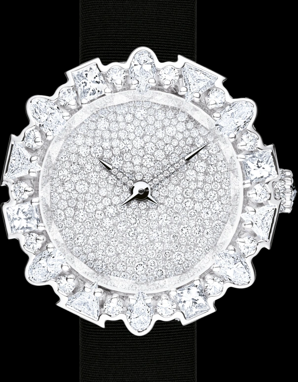 Dior,High Timepieces 27mm,27mm,White Gold,Silver,Quartz,Sapphire,Crystal Glass,Round,CD04116X1001
