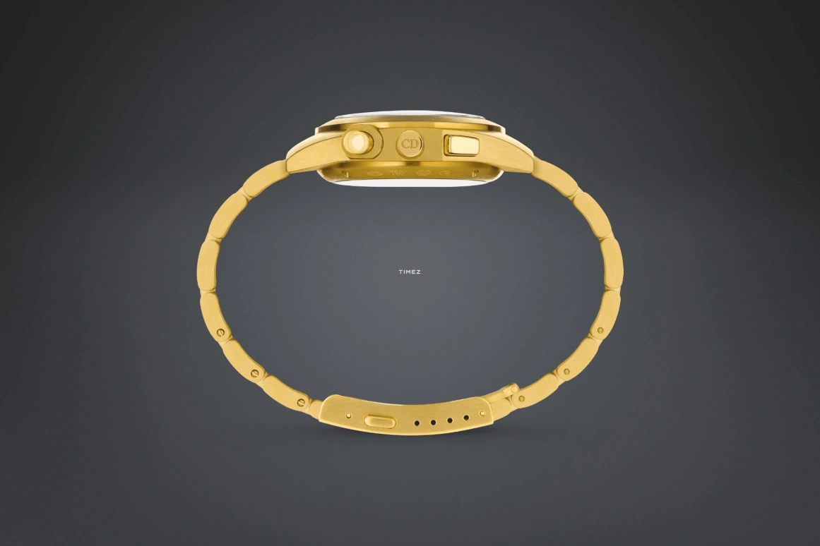 Dior,Other 38mm,38mm,Yellow Gold,Gold,Automatic,Chronograph,Day,CD084850M001