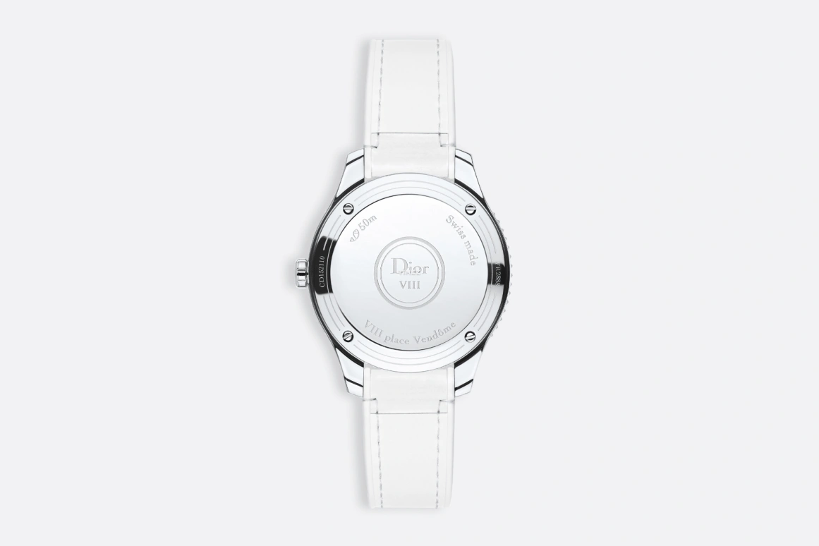 Dior,Other 32mm,32mm,Stainless Steel,Stainless Steel,Pearl,Silver White,Quartz,Sapphire,Round,CD152110A005 0000